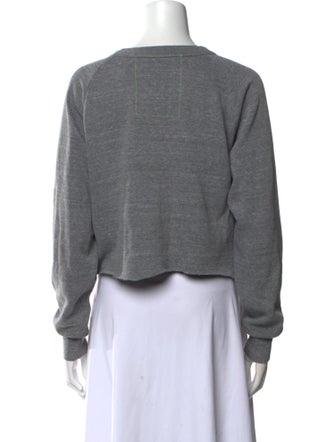 Aviator Nation Graphic Print Crew Neck Sweatshirt