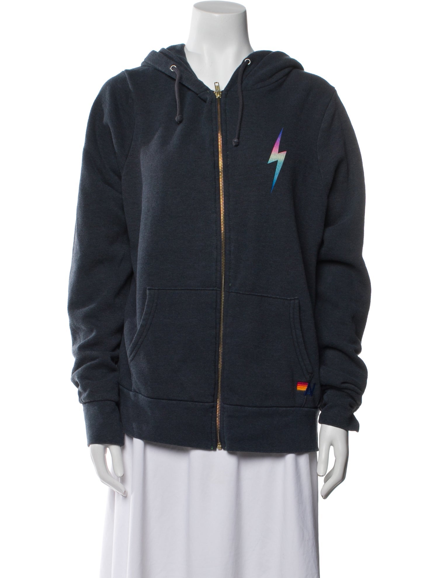 Aviator Nation Graphic Print Crew Neck Sweatshirt