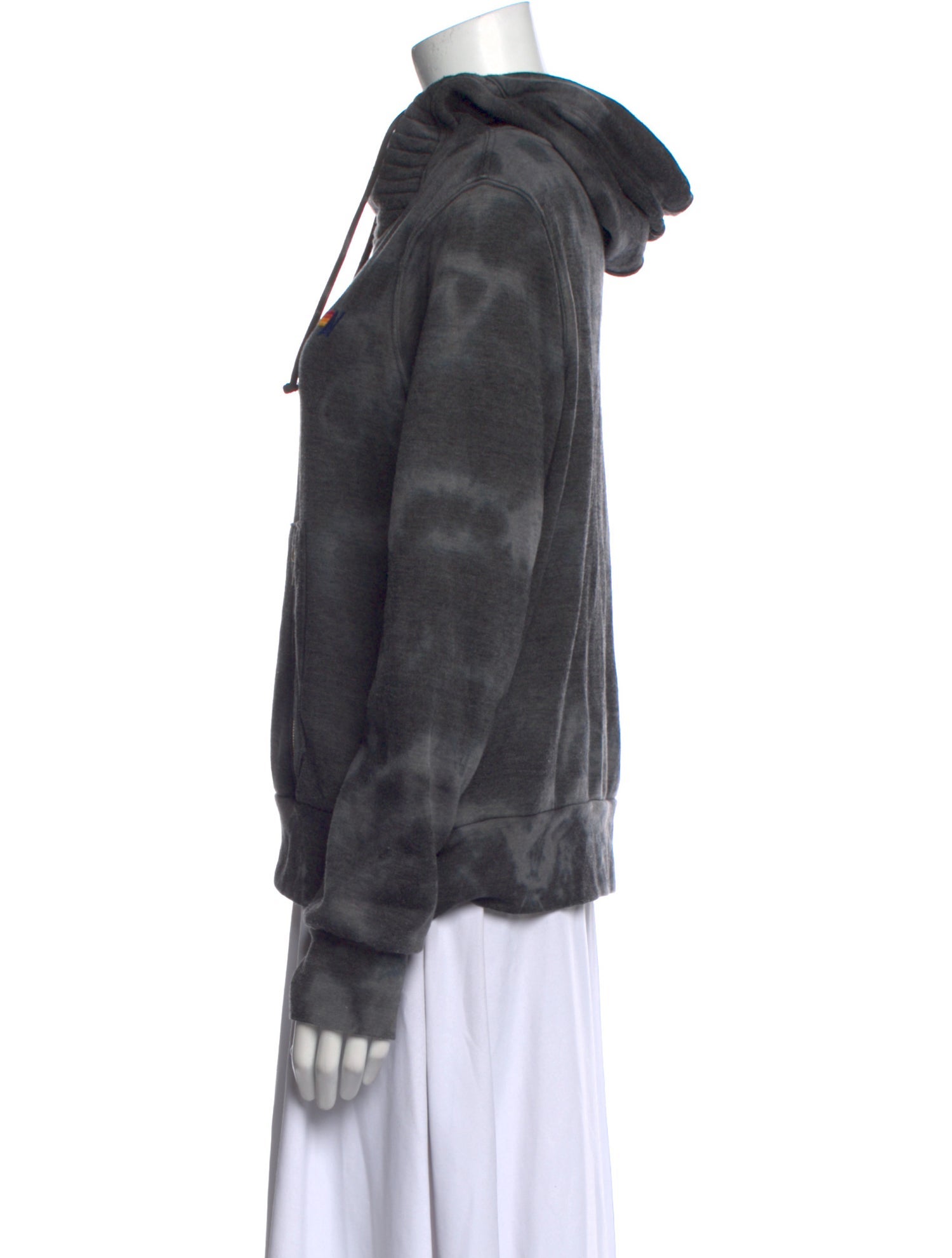 Aviator Nation Tie-Dye Print Mock Neck Sweatshirt