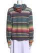 Aviator Nation Striped Mock Neck Sweatshirt