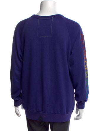 Aviator Nation Graphic Print Crew Neck Sweatshirt