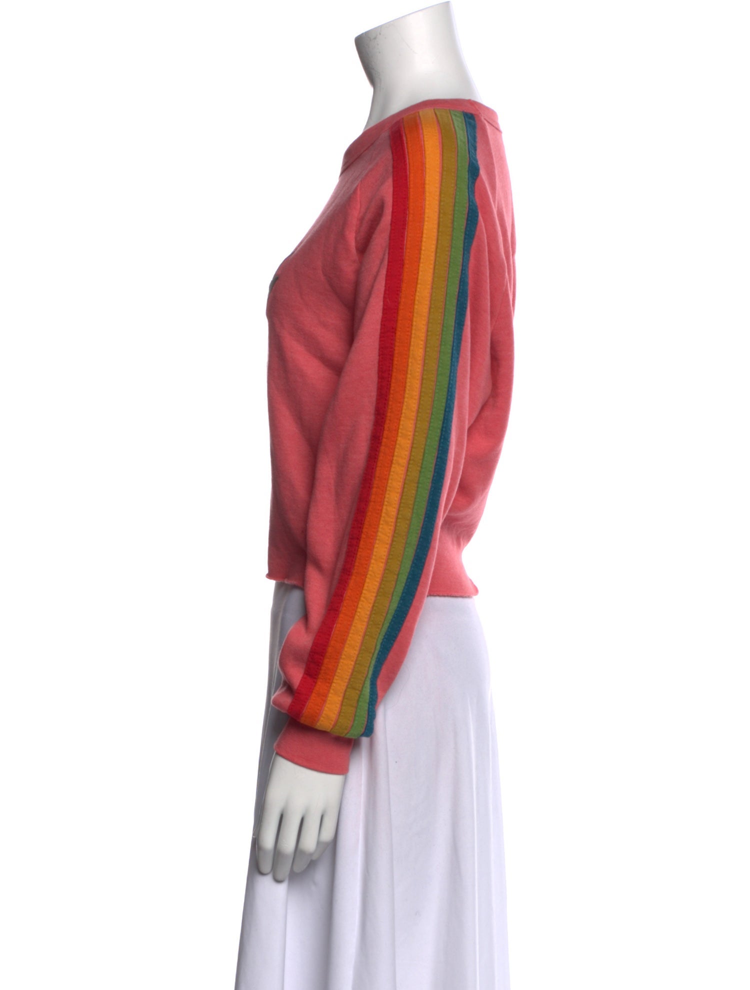 Aviator Nation Scoop Neck Long Sleeve Sweatshirt