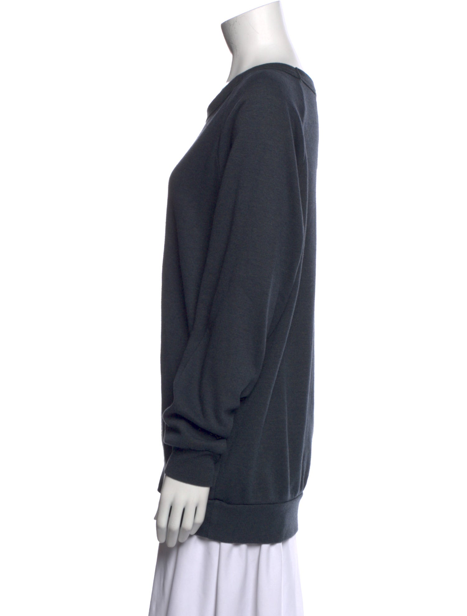 Aviator Nation Graphic Print Scoop Neck Sweatshirt