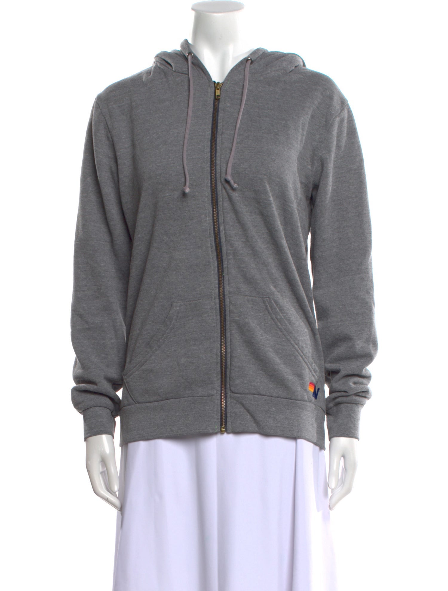 Aviator Nation V-Neck Long Sleeve Sweatshirt