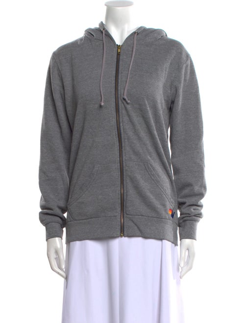 Aviator Nation V-Neck Long Sleeve Sweatshirt