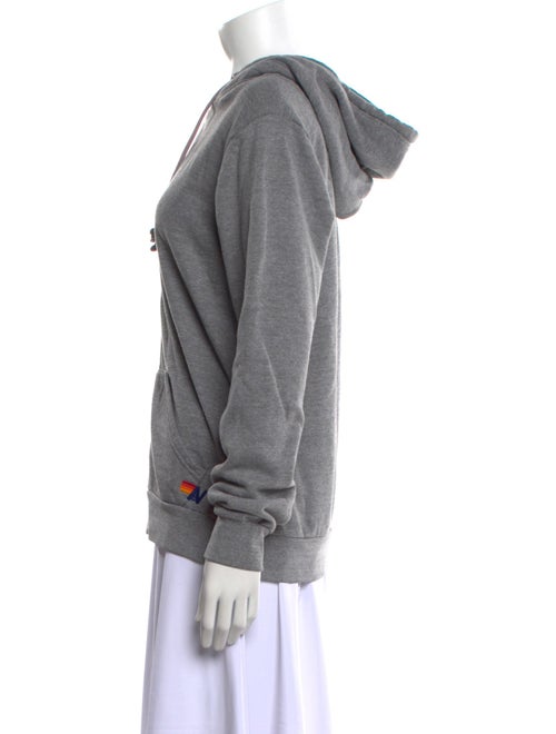 Aviator Nation V-Neck Long Sleeve Sweatshirt