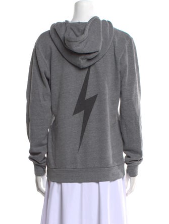 Aviator Nation V-Neck Long Sleeve Sweatshirt