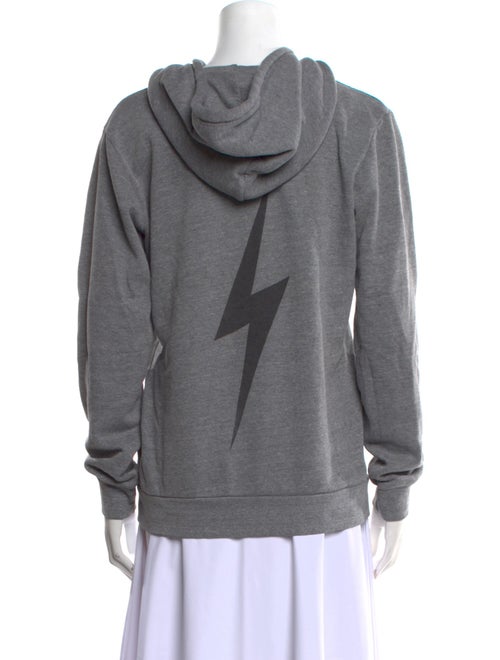 Aviator Nation V-Neck Long Sleeve Sweatshirt