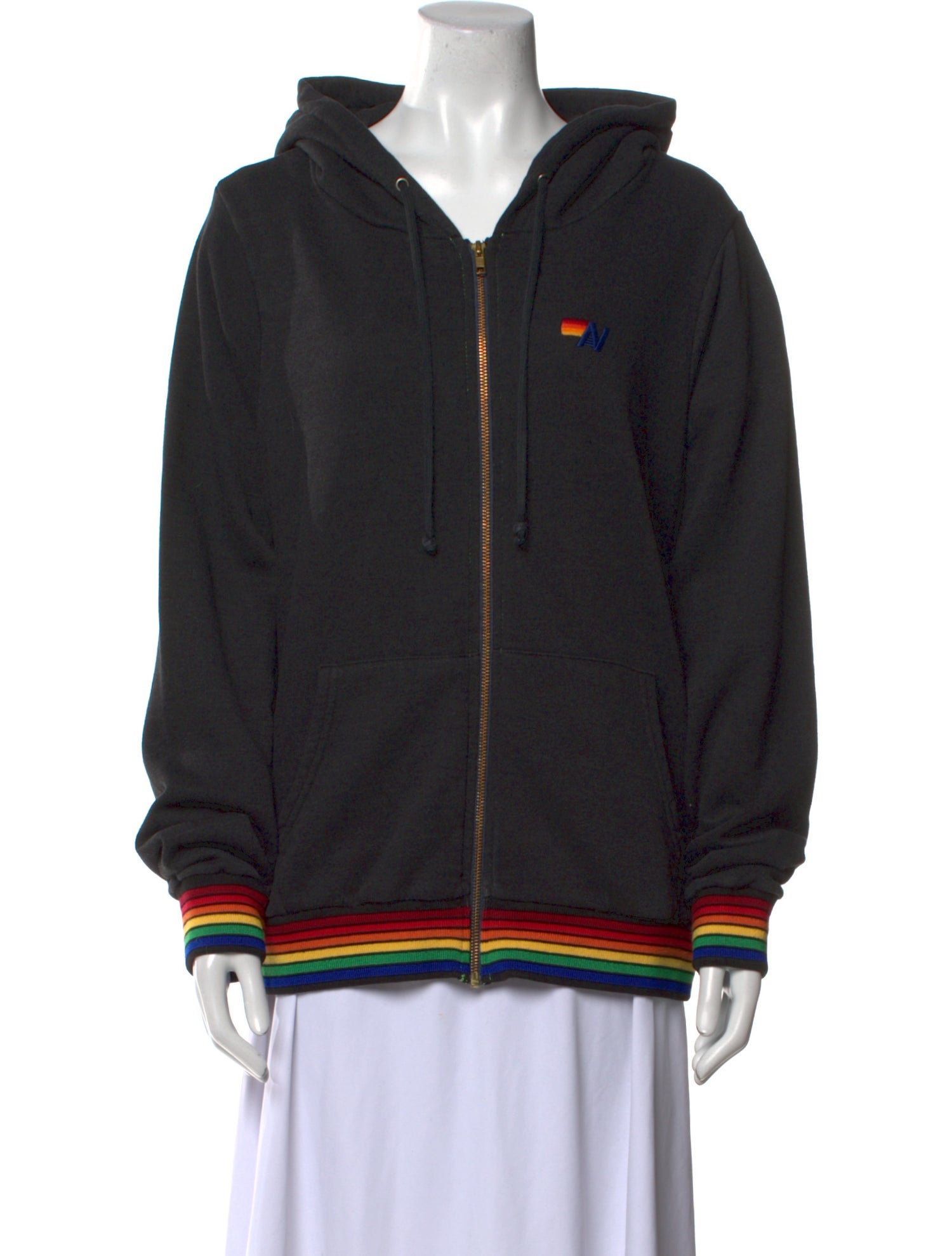 Aviator Nation V-Neck Long Sleeve Sweatshirt