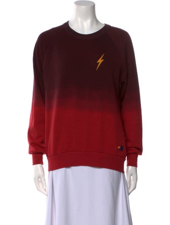 Aviator Nation Graphic Print Crew Neck Sweatshirt