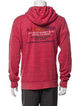 Aviator Nation Embroidered Accent Pajama Top