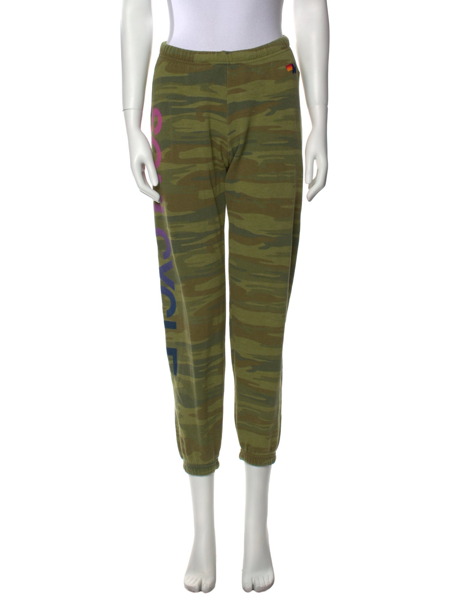 Aviator Nation Printed Skinny Leg Pants