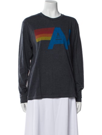 Aviator Nation Graphic Print Crew Neck T-Shirt