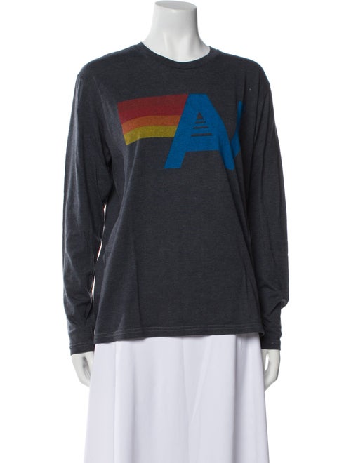 Aviator Nation Graphic Print Crew Neck T-Shirt