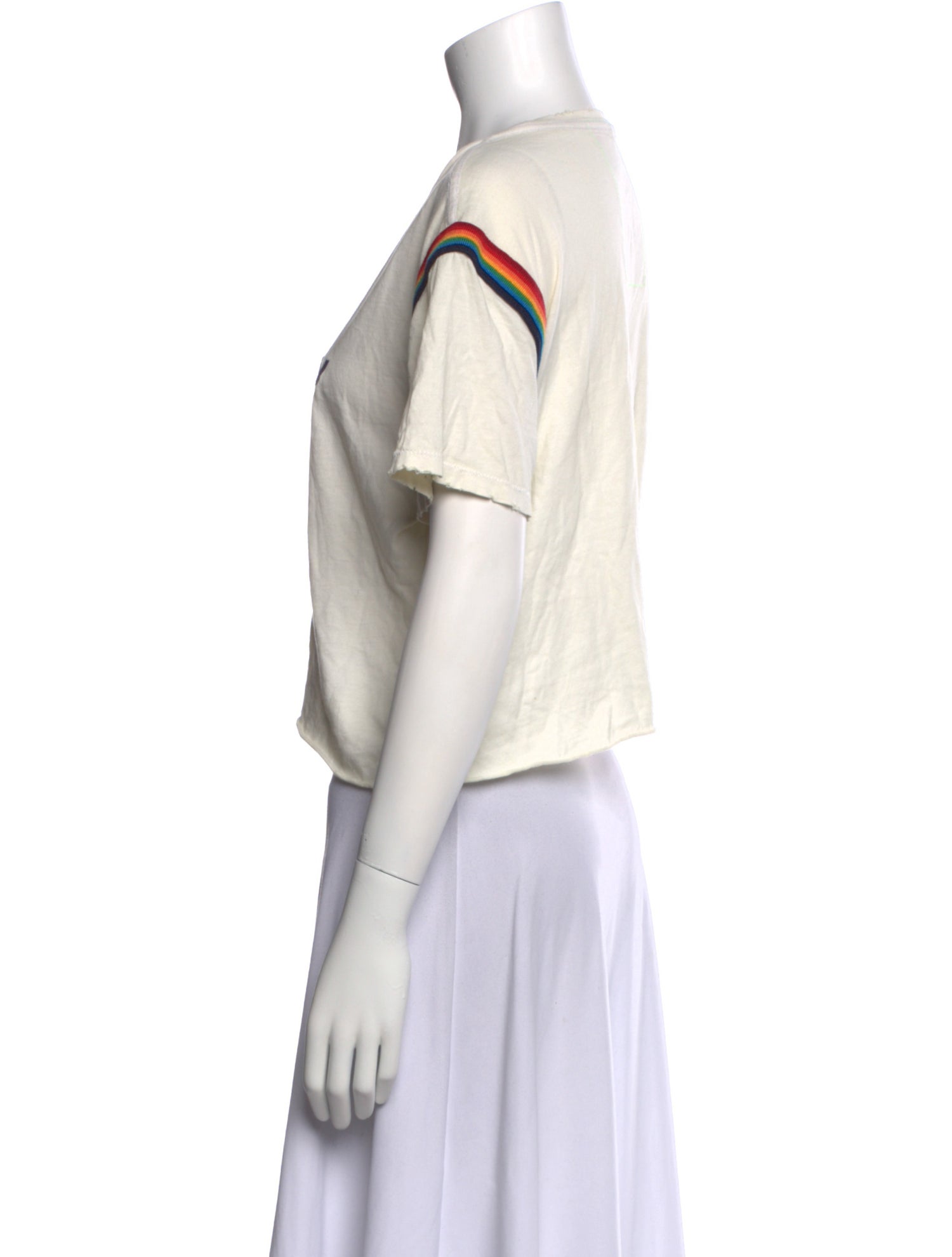 Aviator Nation Graphic Print Scoop Neck T-Shirt