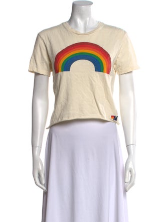 Aviator Nation Graphic Print Crew Neck T-Shirt