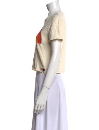 Aviator Nation Graphic Print Crew Neck T-Shirt