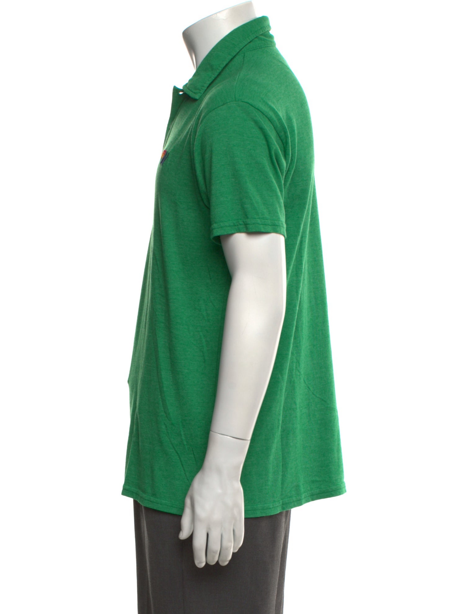 Aviator Nation Collar Short Sleeve Polo Shirt