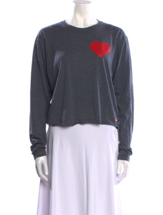 Aviator Nation Graphic Print Crew Neck Sweatshirt