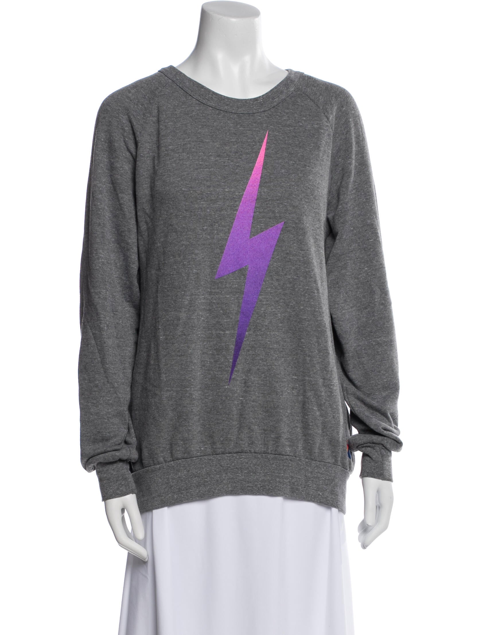 Aviator Nation Crew Neck Long Sleeve Sweatshirt