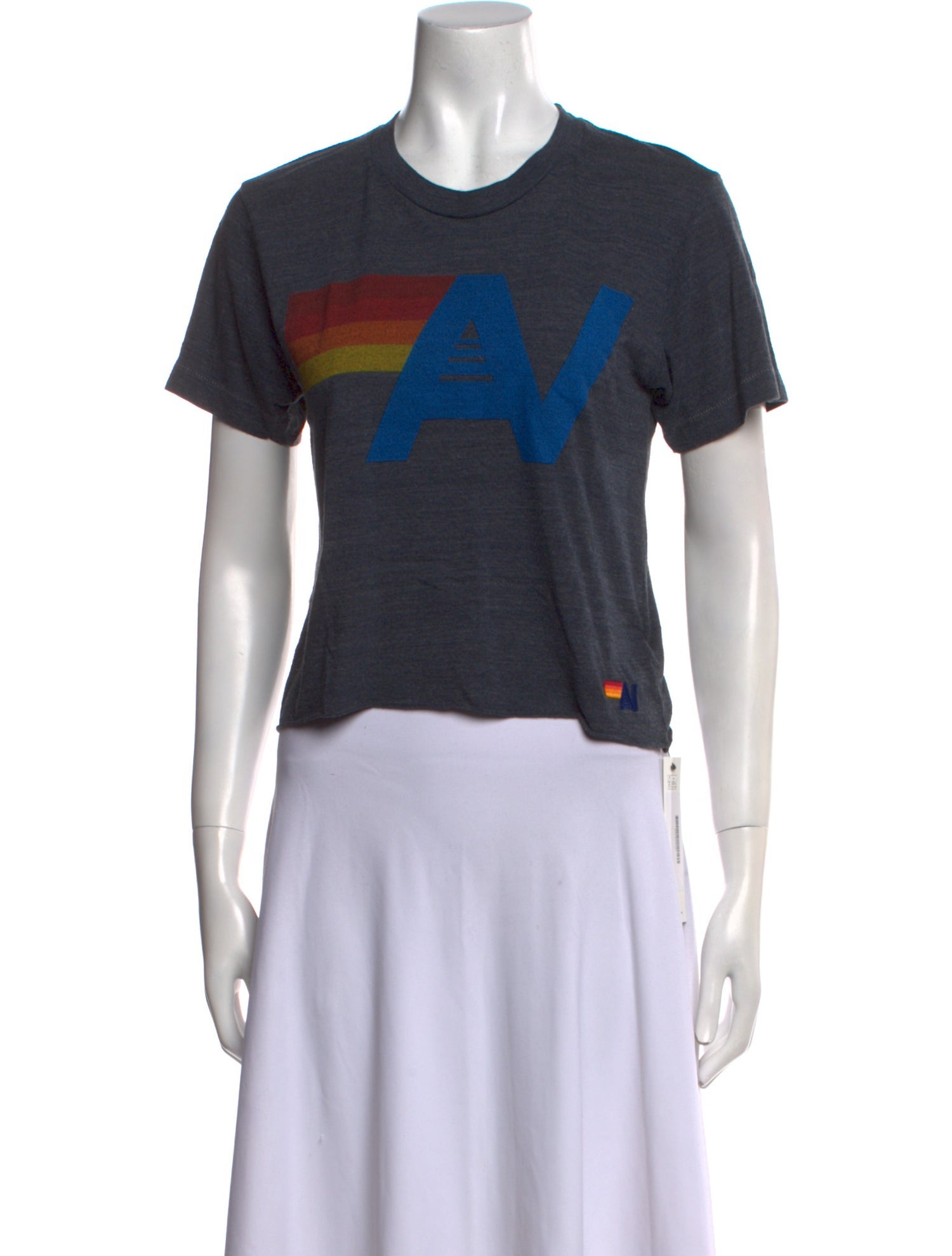 Aviator Nation Graphic Print Crew Neck T-Shirt