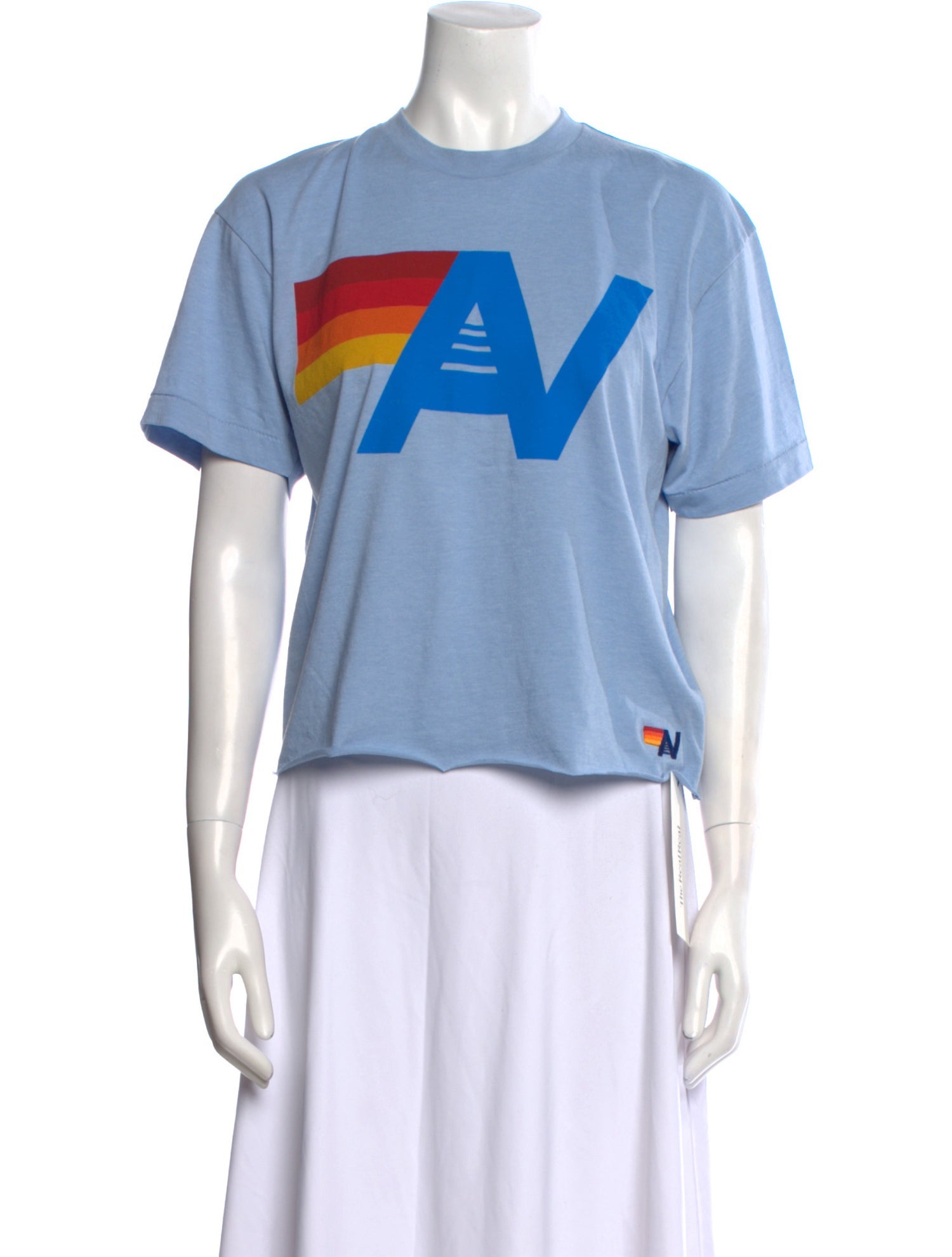 Aviator Nation Graphic Print Crew Neck T-Shirt