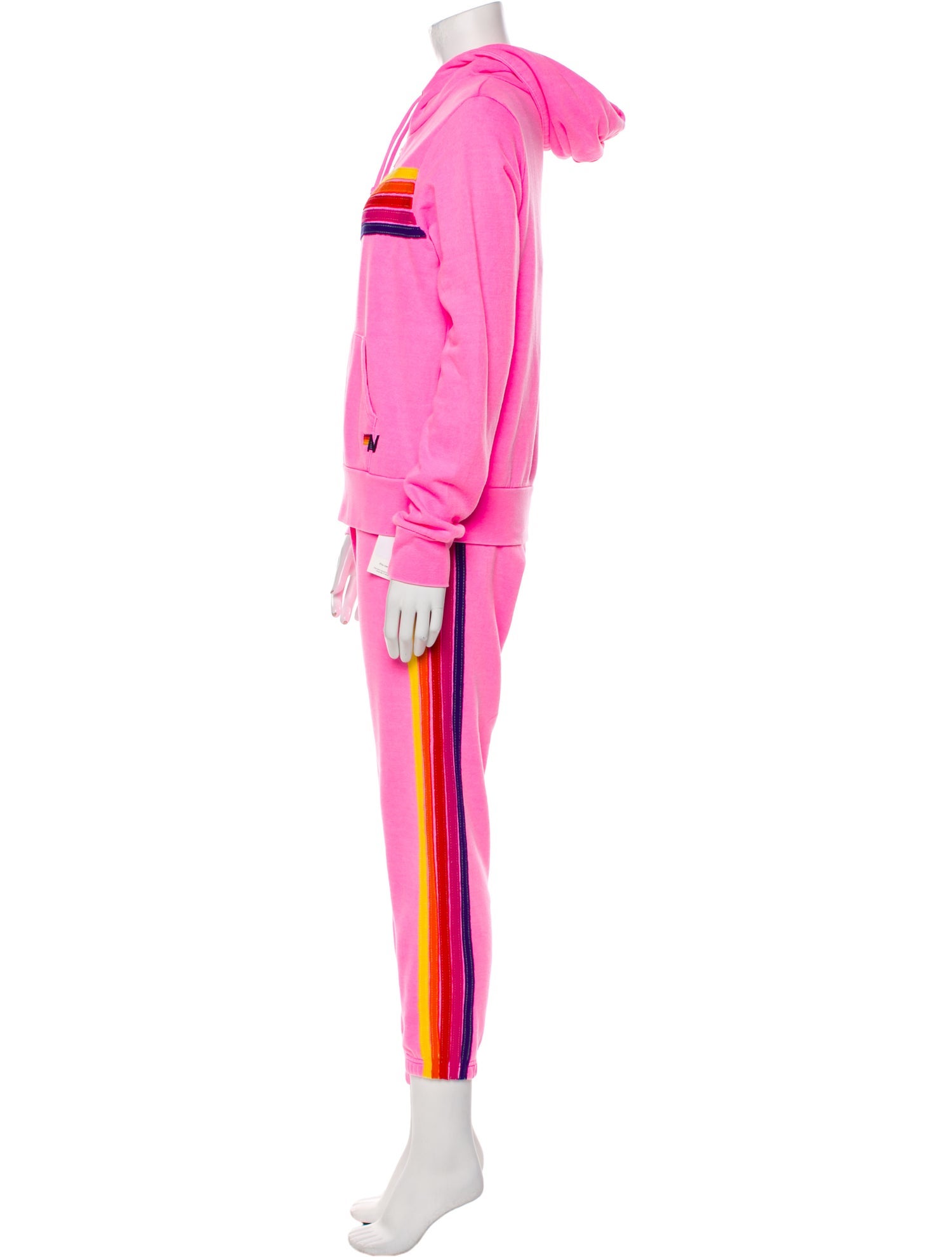 Aviator Nation Striped Embroidered Accent Set