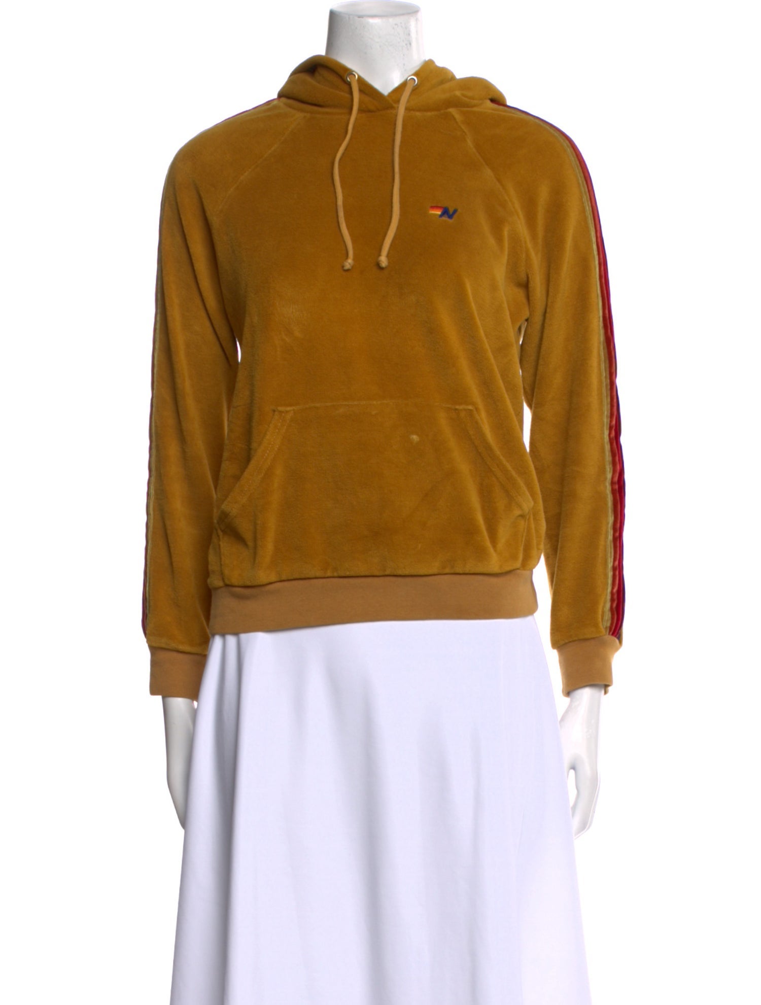 Aviator Nation Mock Neck Long Sleeve Sweatshirt