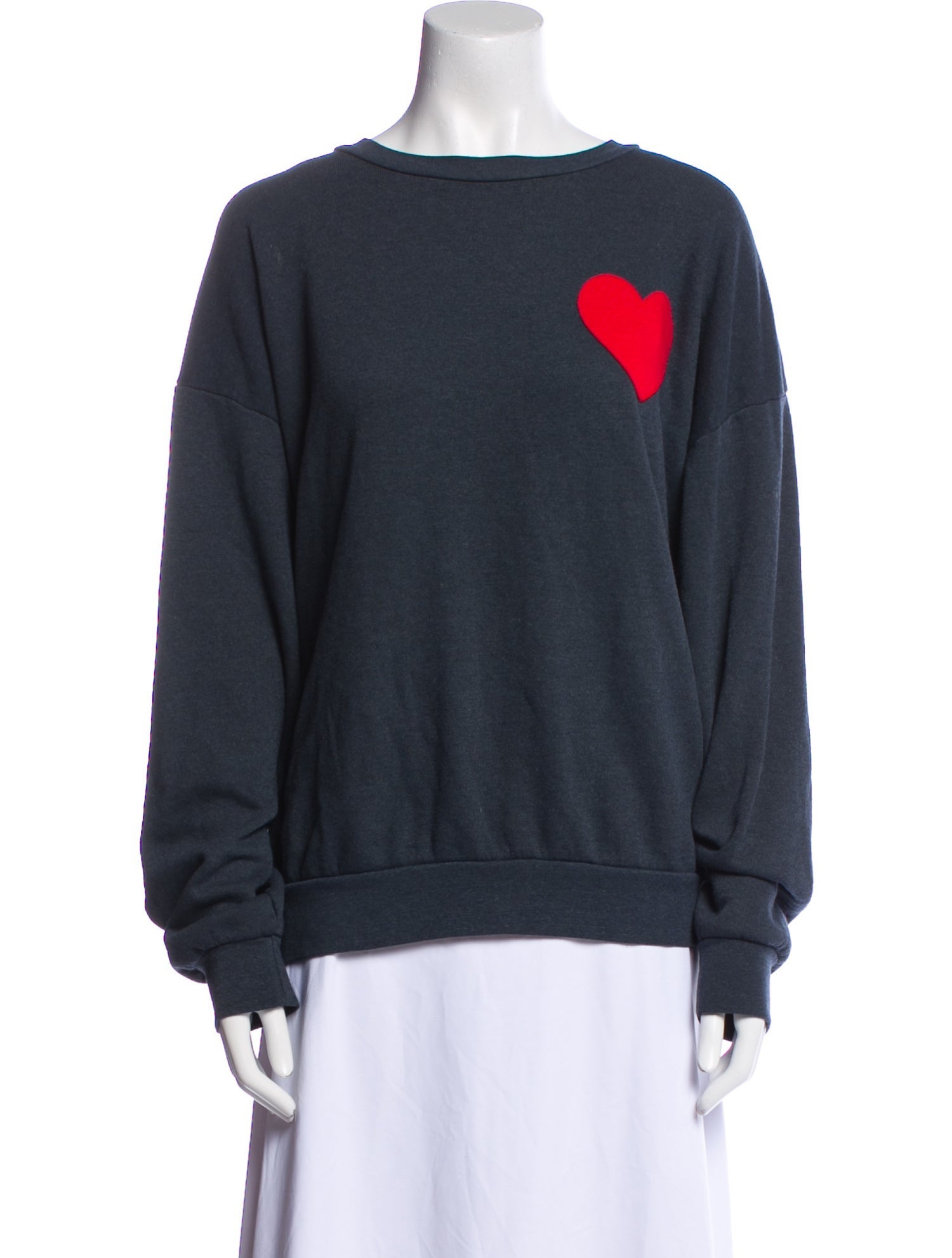 Aviator Nation Bateau Neckline Long Sleeve Sweatshirt