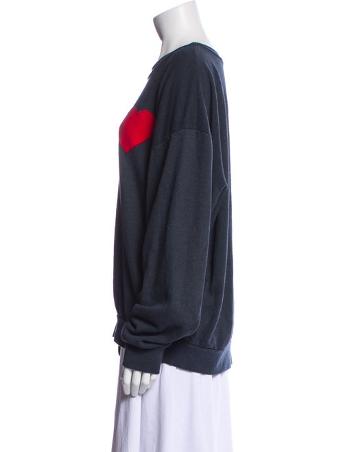 Aviator Nation Bateau Neckline Long Sleeve Sweatshirt