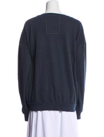 Aviator Nation Bateau Neckline Long Sleeve Sweatshirt