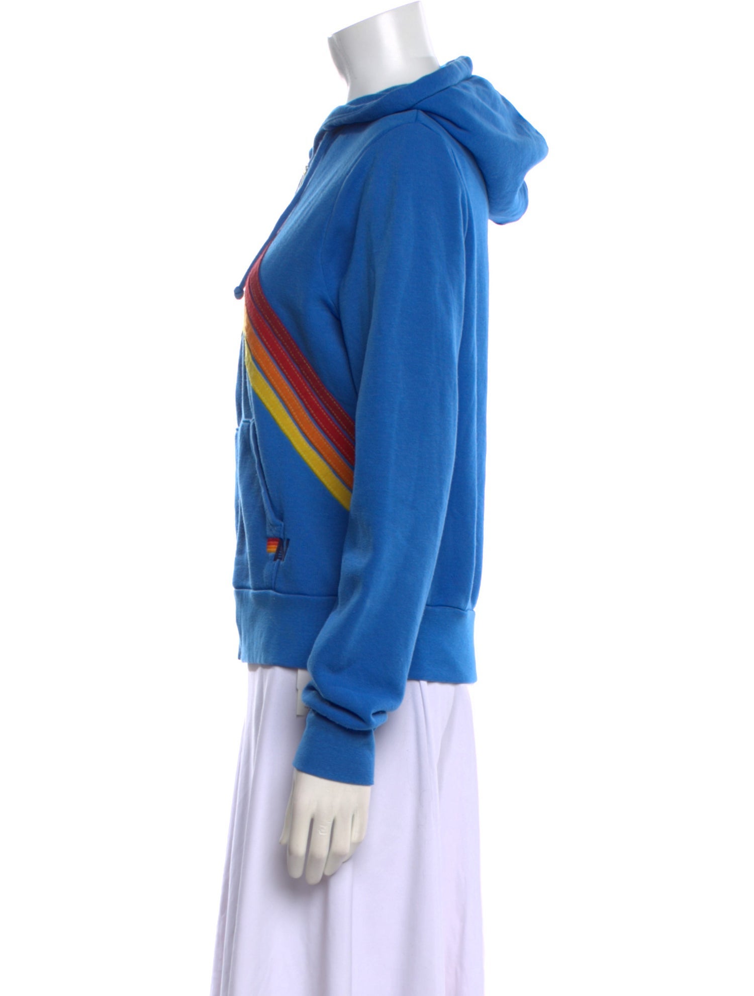 Aviator Nation V-Neck Long Sleeve Sweatshirt