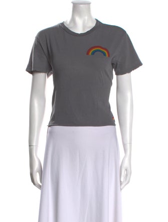 Aviator Nation Graphic Print Crew Neck T-Shirt