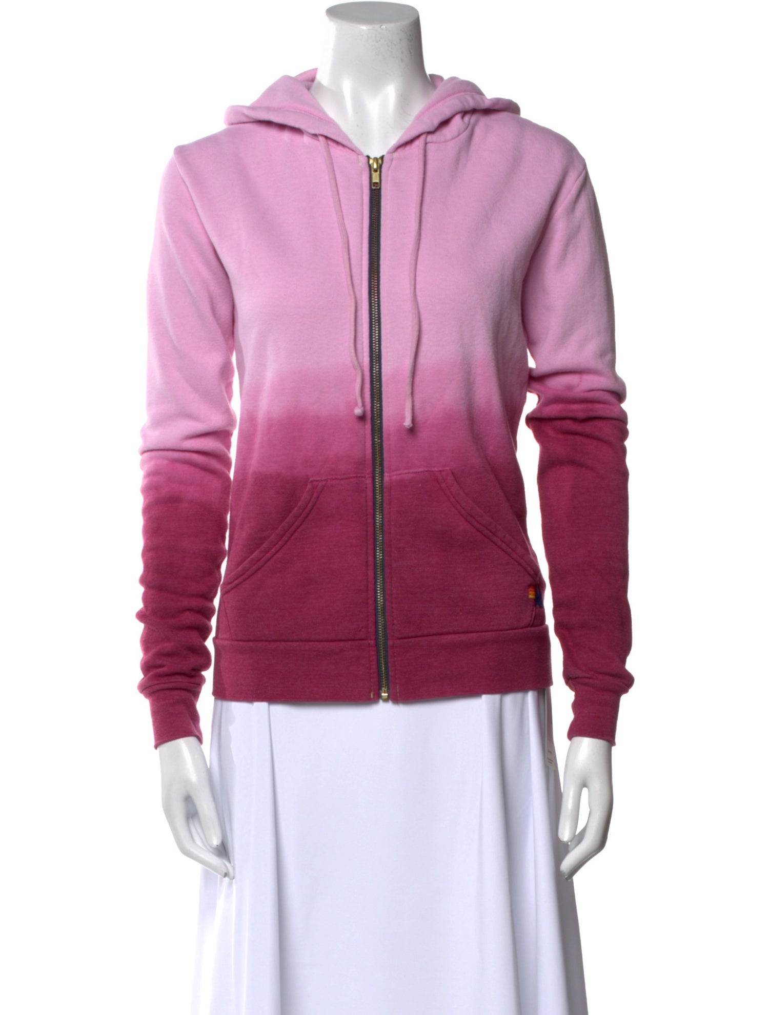 Aviator Nation Mock Neck Long Sleeve Sweatshirt