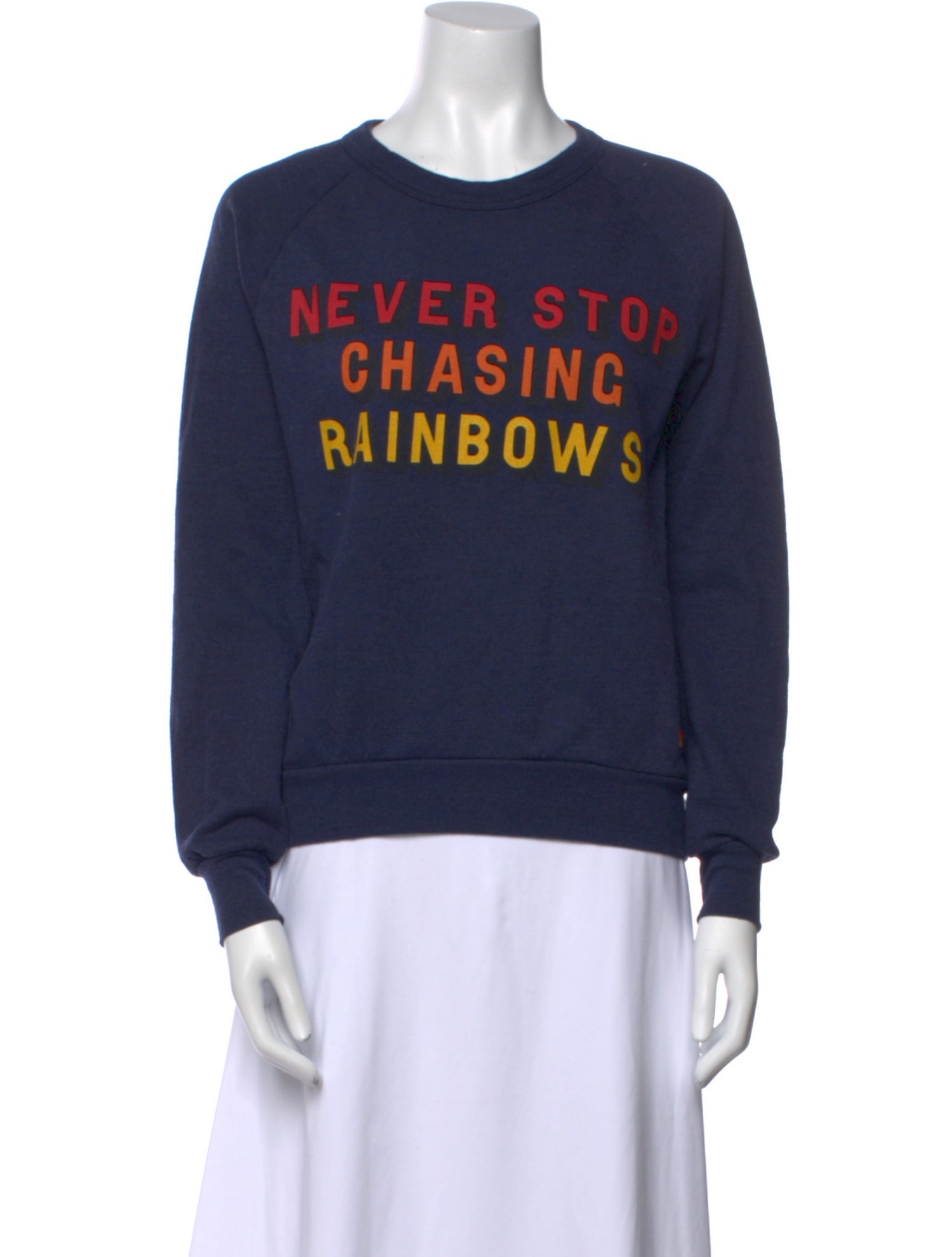 Aviator Nation Graphic Print Crew Neck Sweatshirt