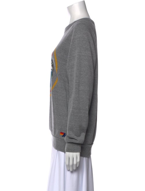 Aviator Nation Graphic Print Crew Neck Sweatshirt