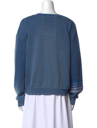 Aviator Nation Crew Neck Long Sleeve Sweatshirt