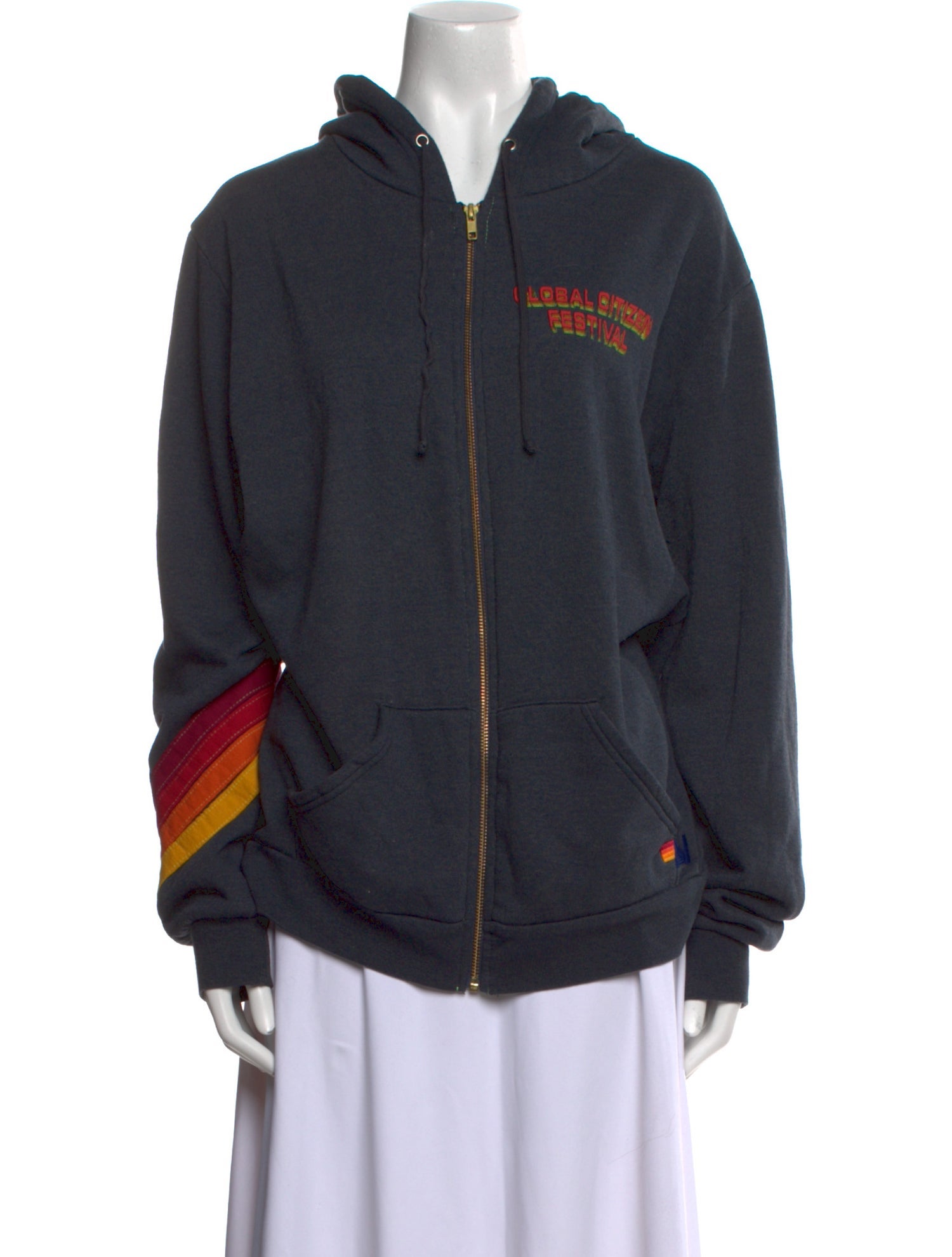 Aviator Nation Graphic Print Crew Neck Sweatshirt