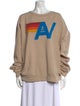 Aviator Nation Graphic Print Crew Neck Sweatshirt