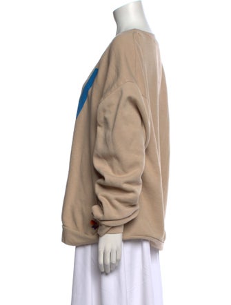 Aviator Nation Graphic Print Crew Neck Sweatshirt