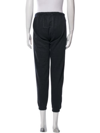 Aviator Nation Striped Embroidered Accent Sweatpants