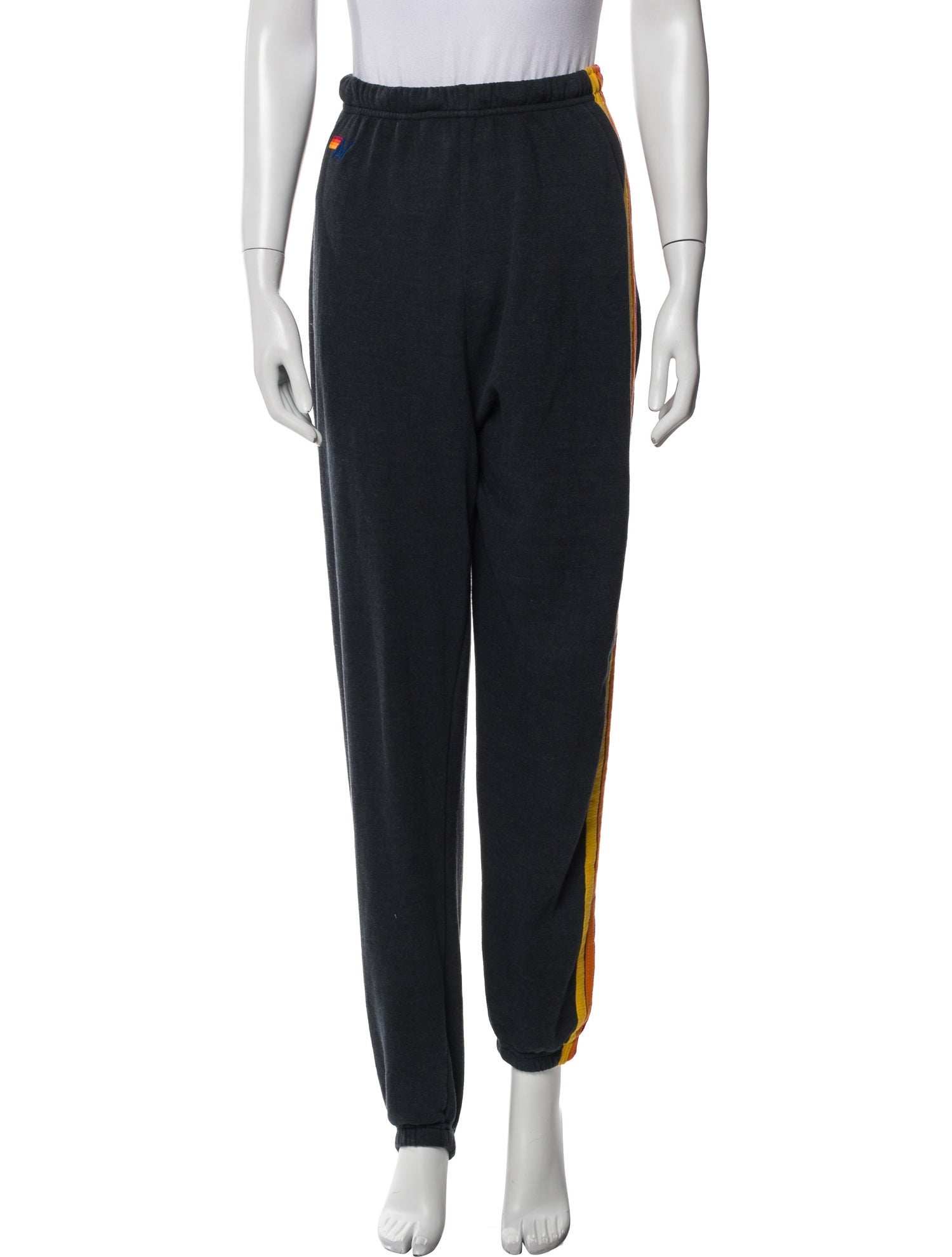 Aviator Nation Striped Straight Leg Pants