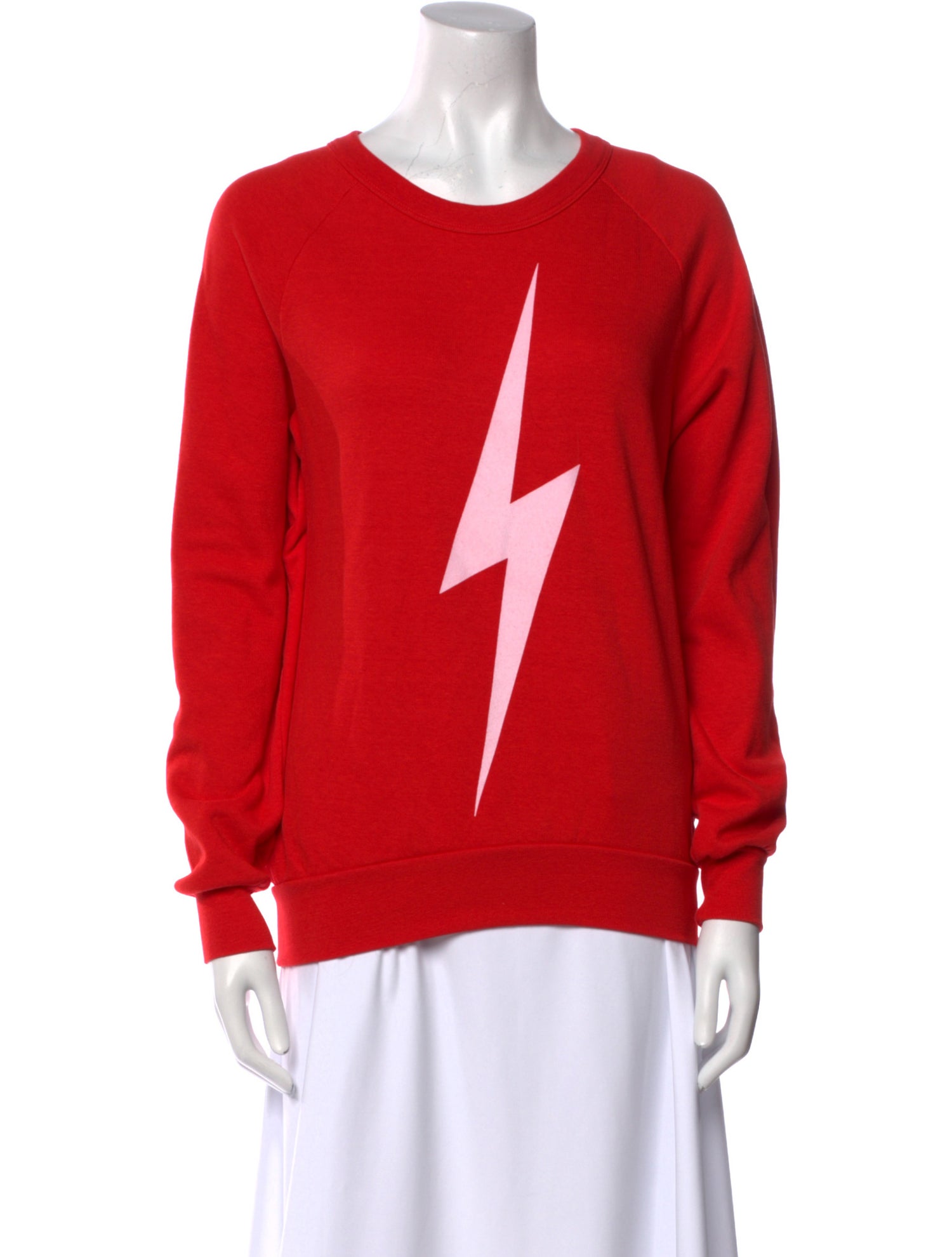 Aviator Nation Crew Neck Long Sleeve Sweatshirt