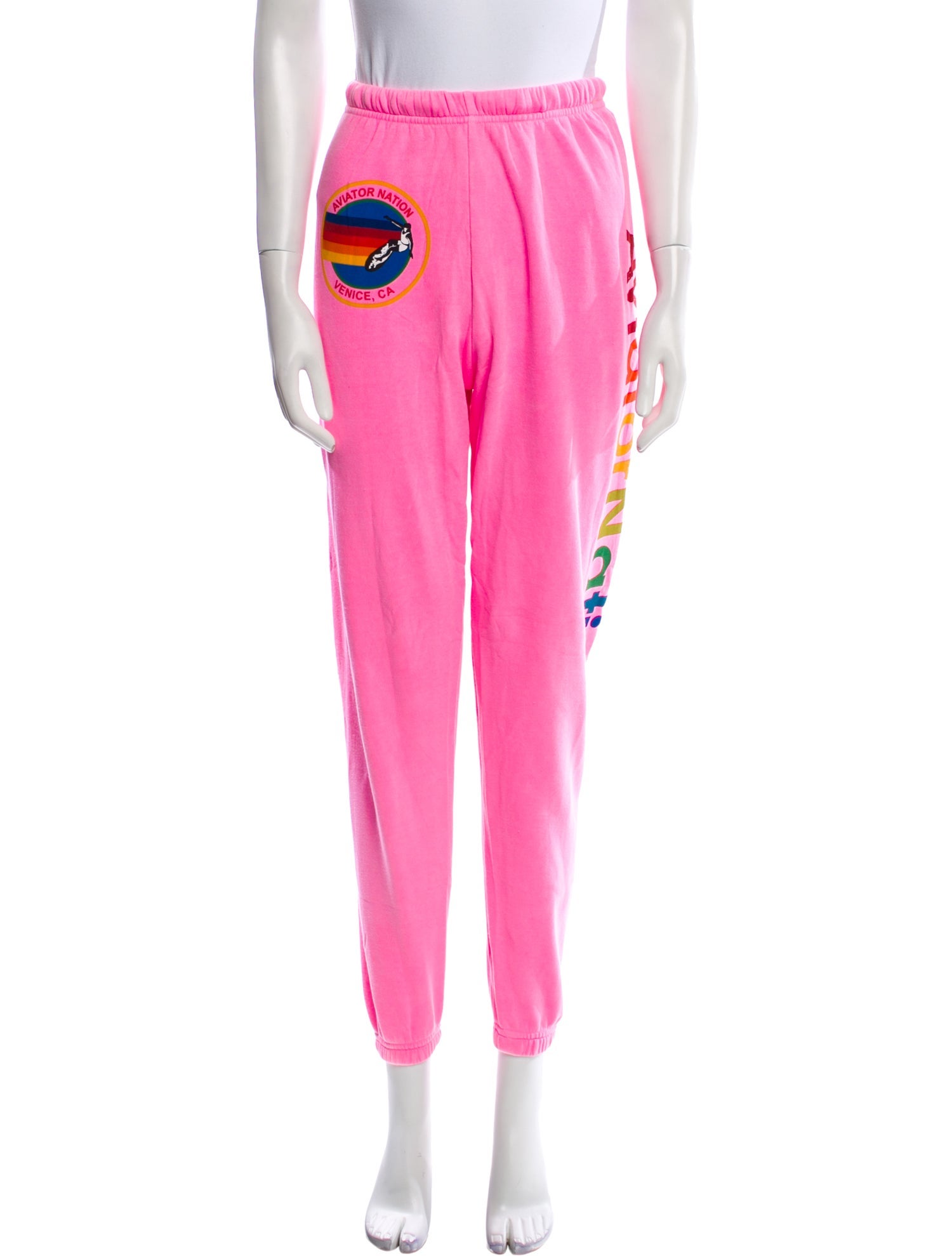 Aviator Nation Graphic Print Sweatpants w/ Tags