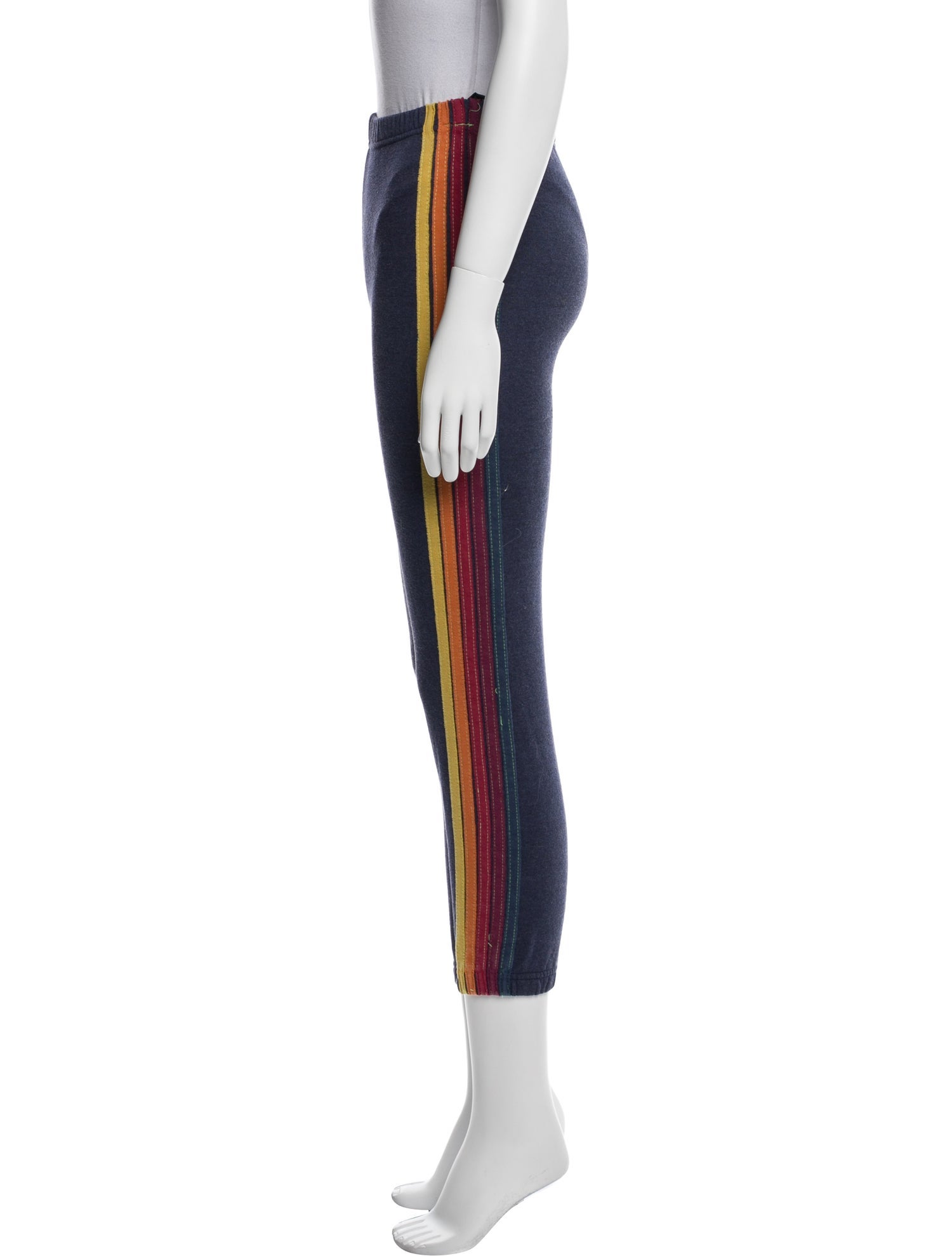 Aviator Nation Blue Cotton Knitted Sweatpants