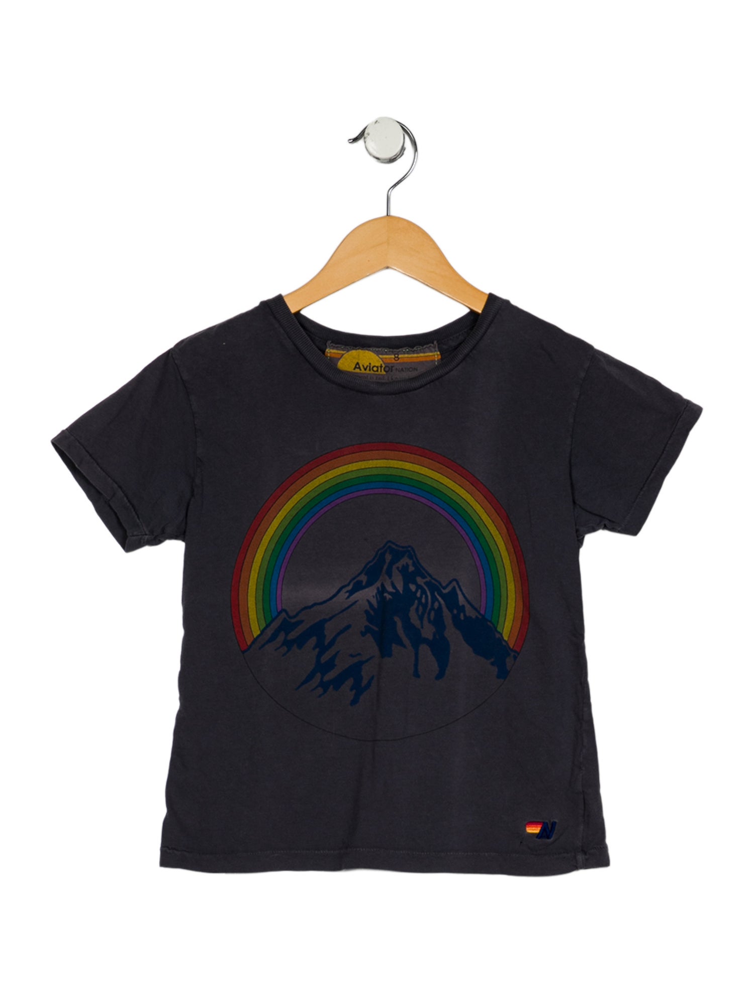 Aviator Nation Blue Cotton Graphic Tee