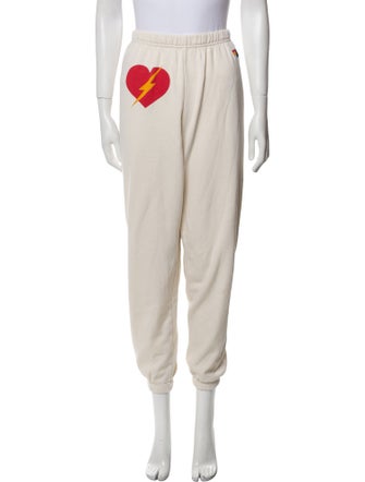 Aviator Nation Embroidered Accent Sweatpants