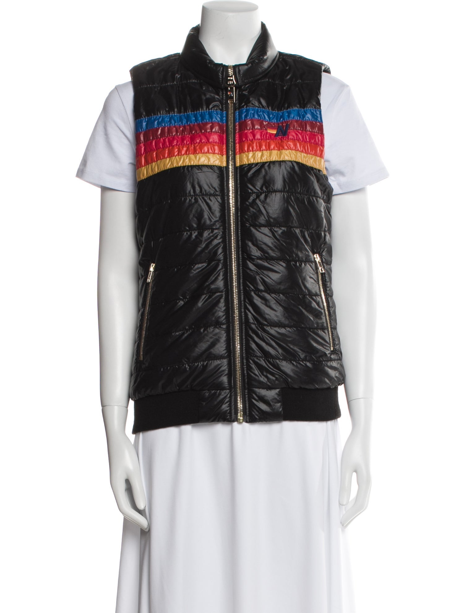 Aviator Nation Nylon Striped Vest