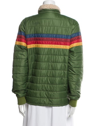 Aviator Nation Nylon Striped Jacket