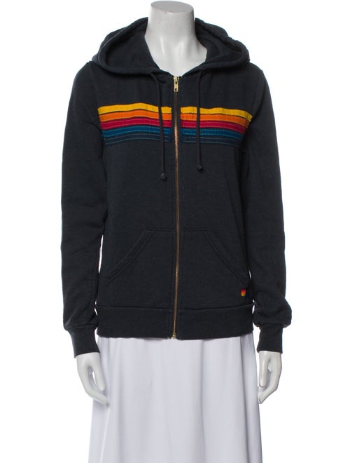 Aviator Nation Striped Bomber Jacket